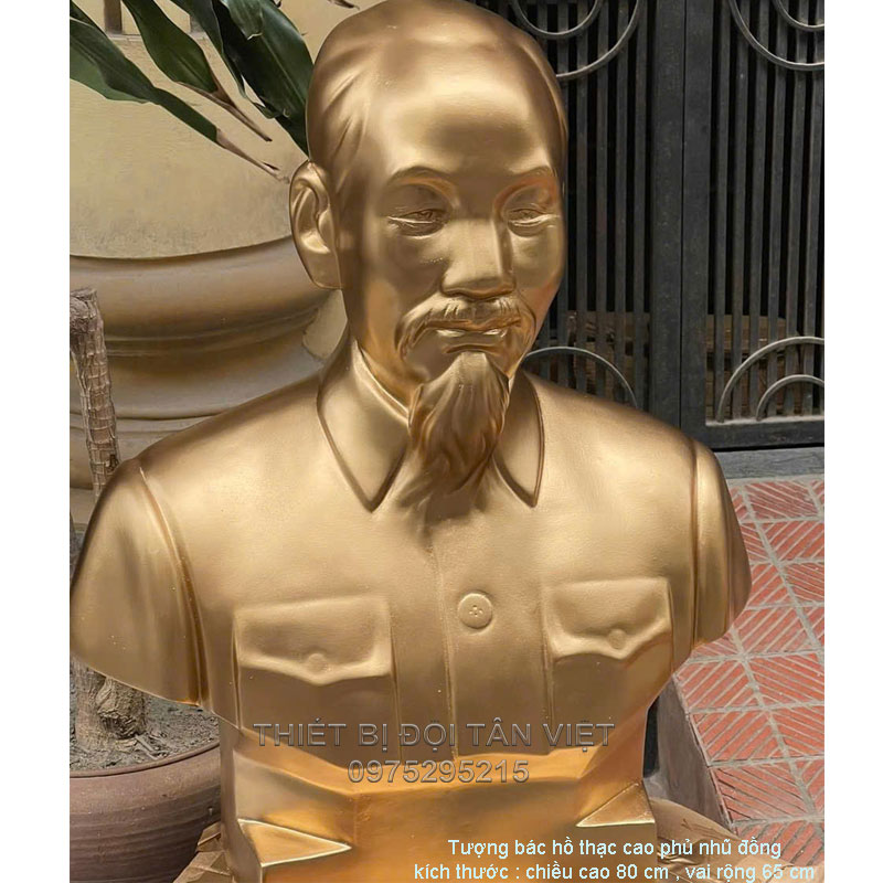 TƯỢNG BÁC HỒ THẠCH CAO